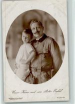 und sein ältester Enkel Adel Kaiser Wilhelm II 1910