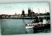 W5000 Köln Fähre Deutz-Köln Dom Rathaus Fähre