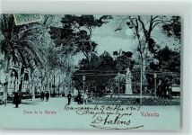 Valencia 1903 - Paseo de la glorieta