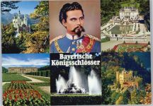 Bayr. Königsschlösser - Ludwig mit Uniform Adel Ludwig II
