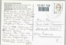 Bayr. Königsschlösser - Ludwig mit Uniform Adel Ludwig II