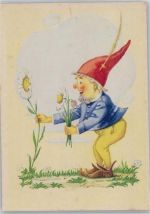 Blumen pflücken Zwerg
