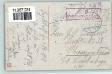 W8070 Ingolstadt , Donau Ortsansicht Feldpoststempel Feldpoststempel WK I 1917