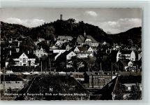 69469 W6940 Weinheim , Bergstr - Blick zur Burgruine Windeck