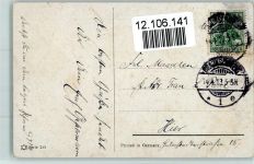 Geflügel - Hühner und Pfau AK Stempelspuren Schönian, A. 1913