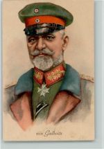 General von Gallwitz - sign Schneider General Künstlerkarte