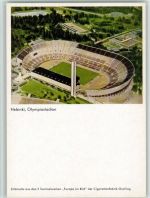 Helsinki - Olympiastadion - Werbung Zigaretten Greiling Olympiade