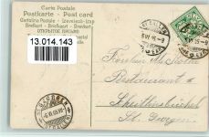 Kind in steiler Höhe, Engel beschützt das Kind 1905 AK Schutzengel Prägedruck