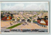 O7000 Leipzig Festplatz 1913 12. Turnfest sign Klemm Turnfest