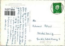 74744 W6965 Neidelsbach - Ortsansicht mit Kindererholungsheim der Arbeiterwohlfahrt Heidelberg