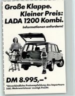 Lada 1200 Kombi Werbung Auto