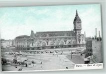 Paris Gare de Lyon ca 1928 AK Bahnhof