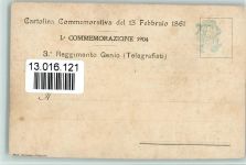 Italien 3. Reggimento Genio Telegrafisti 1904 Ak Regiment