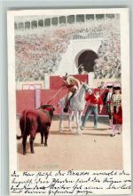 Nr. 510 Spanien - Picador ca 1905 AK Stierkampf