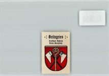 W8432 Beilngries Vignette Wappen Kaffee Hag ca 1920-1940 Vignette