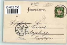 W8990 Lindau (Bodensee) Diebsturm - Litho Serie I der Bodensee Baltt 6? 1899 AK Biese, K. Künstlerkarte