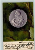 Litho Prägedruck 1907 AK Adel Kaiser Wilhelm II Prägedruck