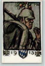 Bayr. Kriegsinvaliden Fürsorge - AK WK I
