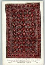 Serie II Nr. 1 Meisterstücke orientalischer Knüpfkunst in Bildern AK Teppich