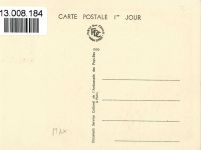 Hugo de Groot Philosoph und Sonderstempel Briefmarkenabbildung