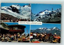 Saas-Fee Längfluh Bergsteigerheim-Restaurant Bergbahn