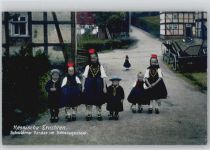 Verlag Bäcker Nr. 2536 - Kinder im Sonntagsstaat Trachten Schwälmer
