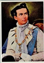 in Georgirittertracht Adel Ludwig II