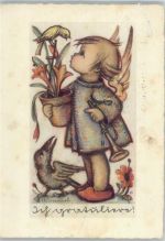 Nr. 4514 Verlag Josef Müller , München (Germany) Hummel 1938