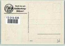 Ketschenburg Pilsener Kuckucksuhr Werbung Bier