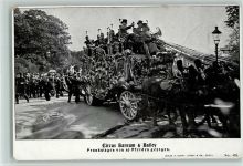 Circus Barnum & Bailey Prunkwagen ca 1905 AK Zirkus