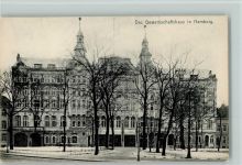 Hamburg - das Gewerkschaftshaus 1907 AK Gewerkschaft