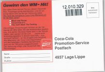 1986 AK WM-Hit Coca-Cola