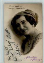Fritzi Bertier - Vortrags Künstlerin - Berufe 1913 Foto AK Zirkus