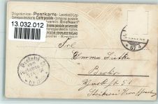 Geraubter Kuss - Großes Herz 1903 AK Liebe Prägedruck