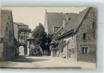 75433 W7133 Maulbronn - Maulbronn Straßenansicht Fachwerkhäuser
