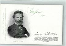 Das Grosse Jahrhundert Serie F Nr. 225 - Defregger, Maler, gute Erhaltung AK Serie