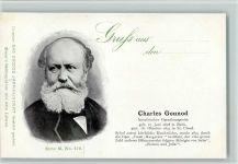 Das Grosse Jahrhundert Serie M Nr. 416 - Gounod, Komponist, gute Erhaltung AK Serie