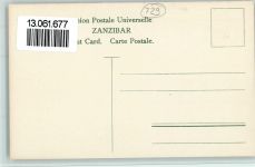 Nr. 66 Wappen - Zanzibar - sehr gute Erhaltung Briefmarkenabbildung