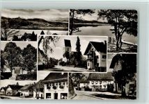 82229 W8031 Hechendorf a Pilsensee 1960 Foto AK Lebensmittel Geschäft, Kriegerdenkmal, gute Erhaltung AK