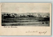 94118 W8391 Hintereben 1903 - Teilansichtm I Flecken