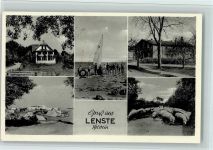 23743 W2433 Lenste , Holst 1960 - Zeltplatz, versch. Abbildungen , gute Erhaltung AK
