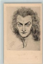 Nr. 38 Jugendstil , Lucifer Antlitz Fidus