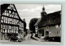 36323 W6325 Grebenau , Hess - Fachwerkhaus mit Geschäft VW-Käfer