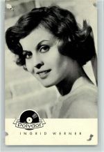 Ingrid Werner Polydor AK Schlagersänger