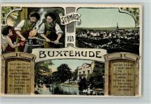 W2150 Buxtehude Verlag Sternberg 8609 - Schmied bei der Arbeit , gute Erhaltung Schmied