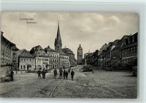 96215 W8620 Lichtenfels , Bay - Marktplatz, Kriegerdenkmal, gute Erhaltung AK