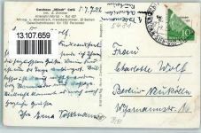 53505 W5486 Altenahr - Gasthaus Mönch Café Innenaufnahmen Gastraum Ortsansicht 4-Bildaufnahme