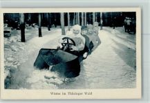 Thüringer Wald Bob Foto AK