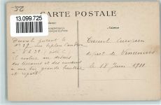 Duval sur Biplan Caudron AK Flugwesenpionier