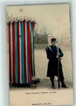 Armee Francaise - Infanterie au Poste AK Uniform Foto AK